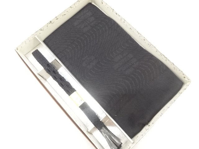 JAPANESE KIMONO / SUMMER OBIJIME & OBIAGE SET FOR MOURNING